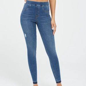 SPANX Distressed Skinny Jeans, medium